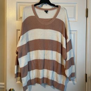 Mauve Stripped Sweater